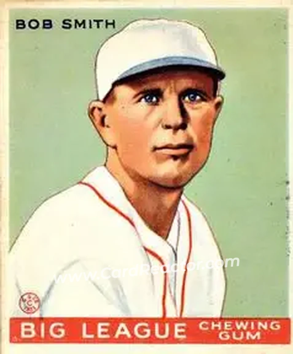 1933 Goudey (R319) #185 Bob Smith