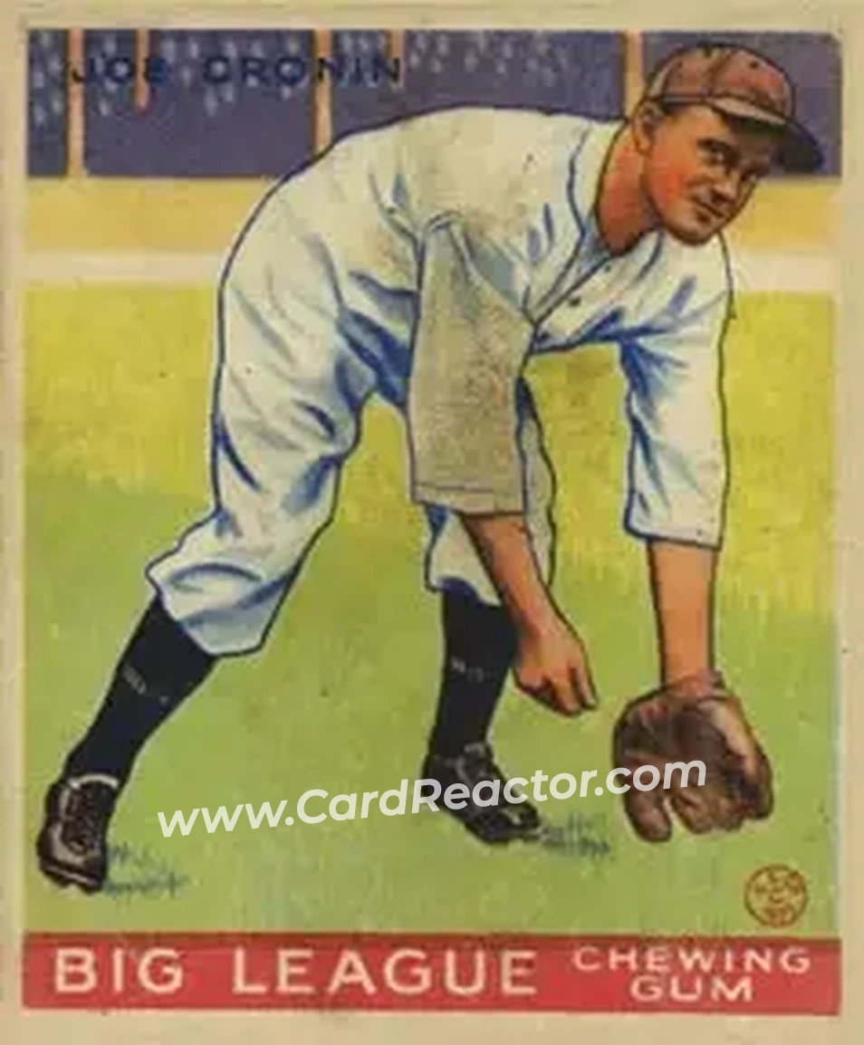 Front of Joe Cronin