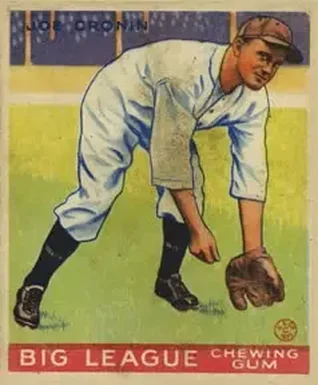 1933 Goudey (R319) #189 Joe Cronin