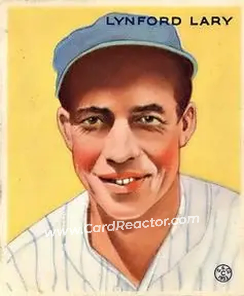 1933 Goudey (R319) #193 Lynford Lary