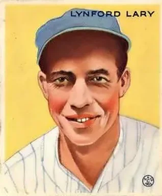 1933 Goudey (R319) #193 Lynford Lary