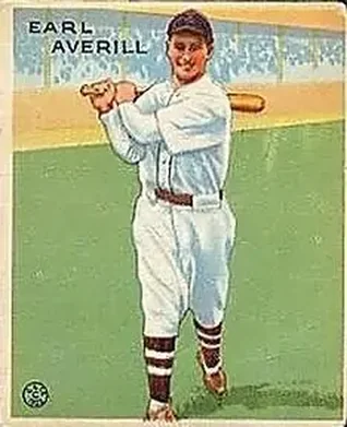 1933 Goudey (R319) #194 Earl Averill