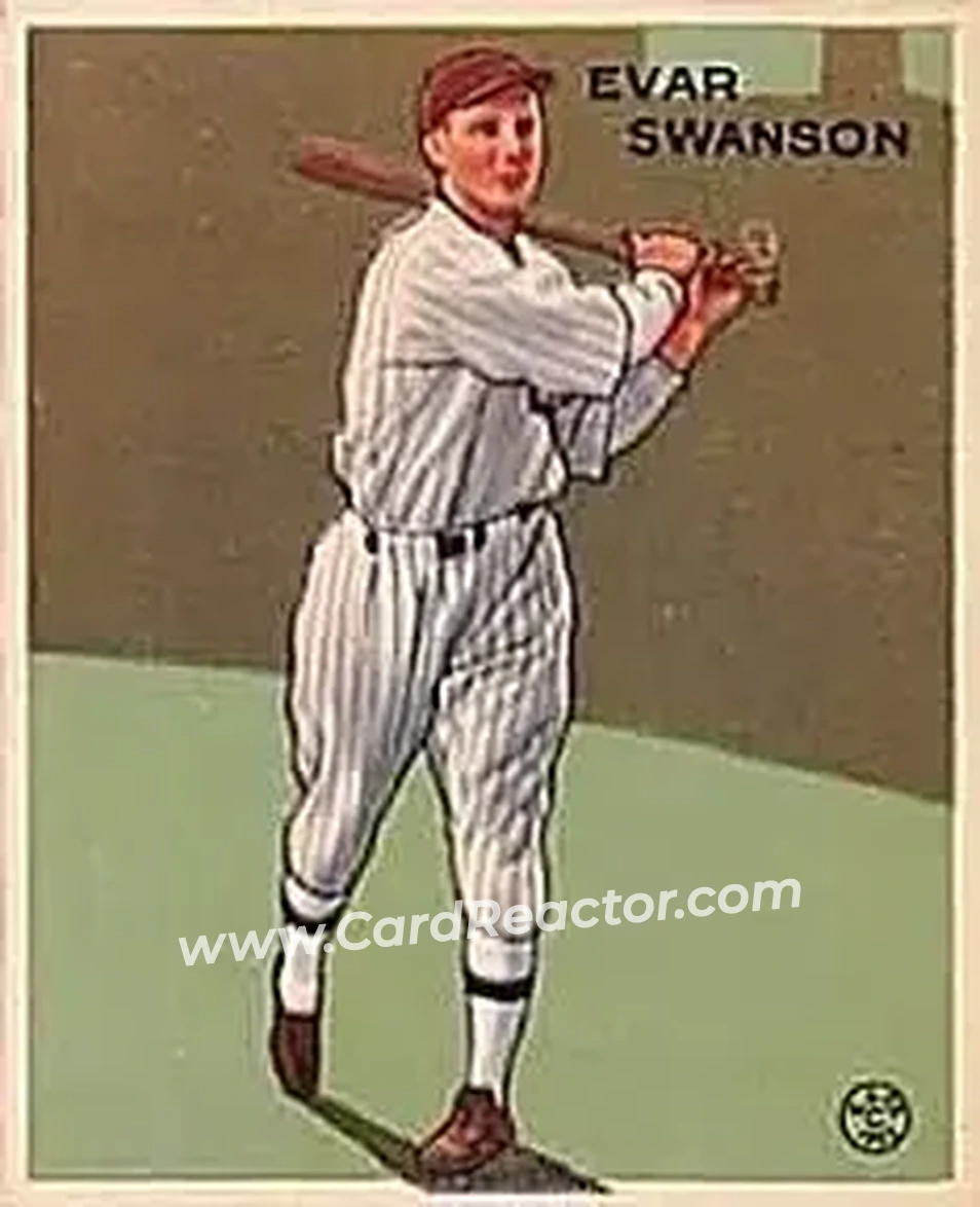 1933 Goudey (R319) #195 Evar Swanson