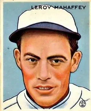 1933 Goudey (R319) #196 Leroy Mahaffey