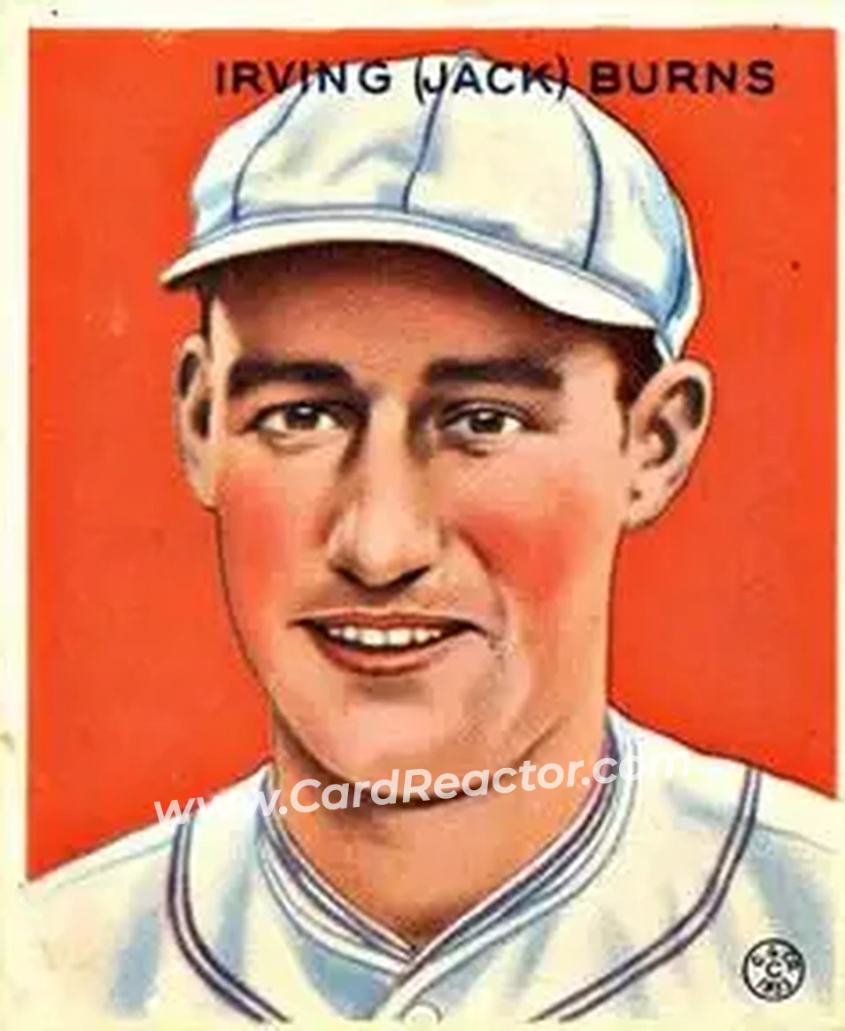Front of Irving “Jack” Burns