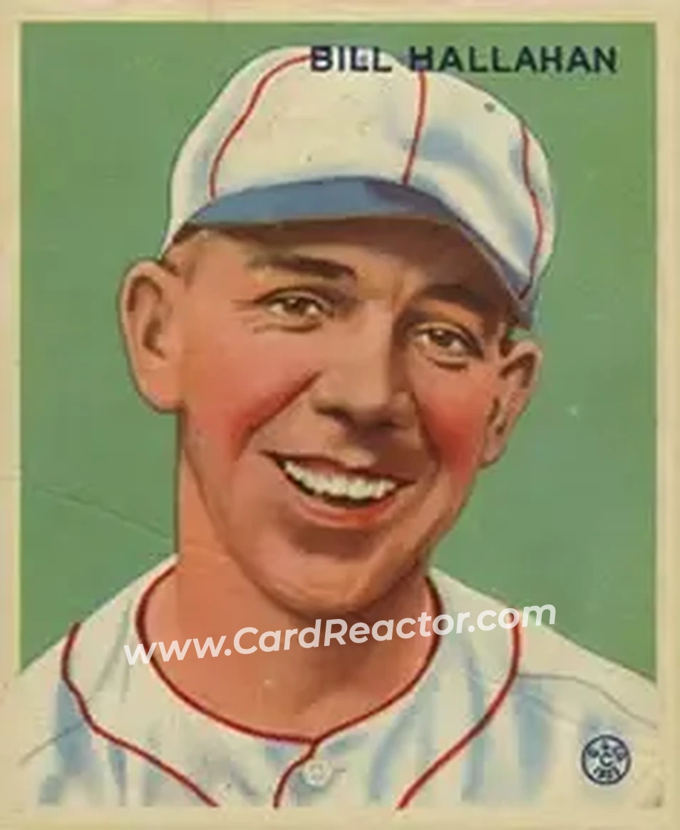 1933 Goudey (R319) #200 Bill Hallahan
