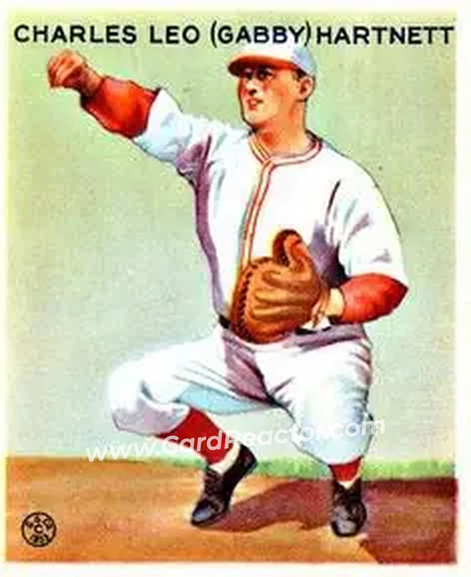 1933 Goudey (R319) #202 Gabby Hartnett