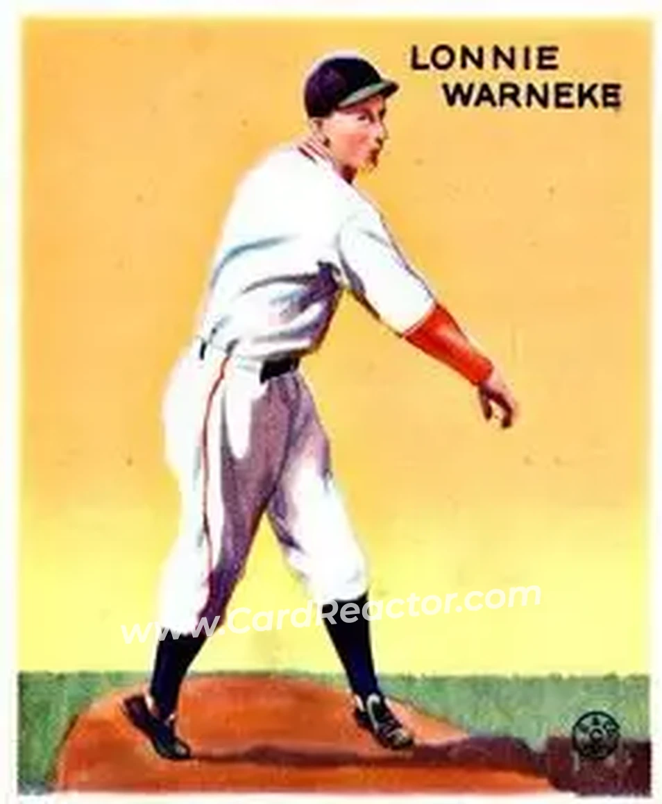 1933 Goudey (R319) #203 Lon Warneke