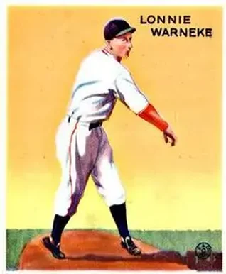 1933 Goudey (R319) #203 Lon Warneke