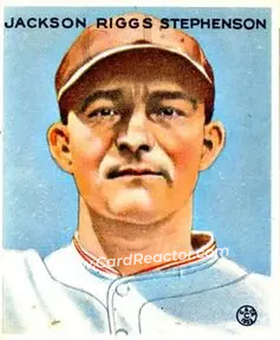 1933 Goudey (R319) #204 Jackson Riggs Stephenson