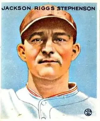 1933 Goudey (R319) #204 Jackson Riggs Stephenson