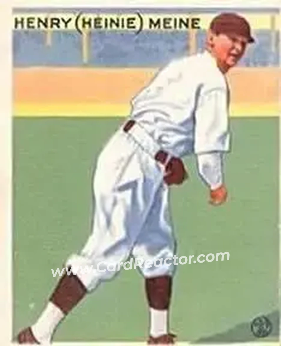 Front of Henry “Heinie” Meine