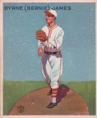1933 Goudey (R319) #208 Byrne “Bernie” James