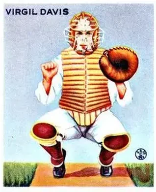 1933 Goudey (R319) #210 Virgil Davis