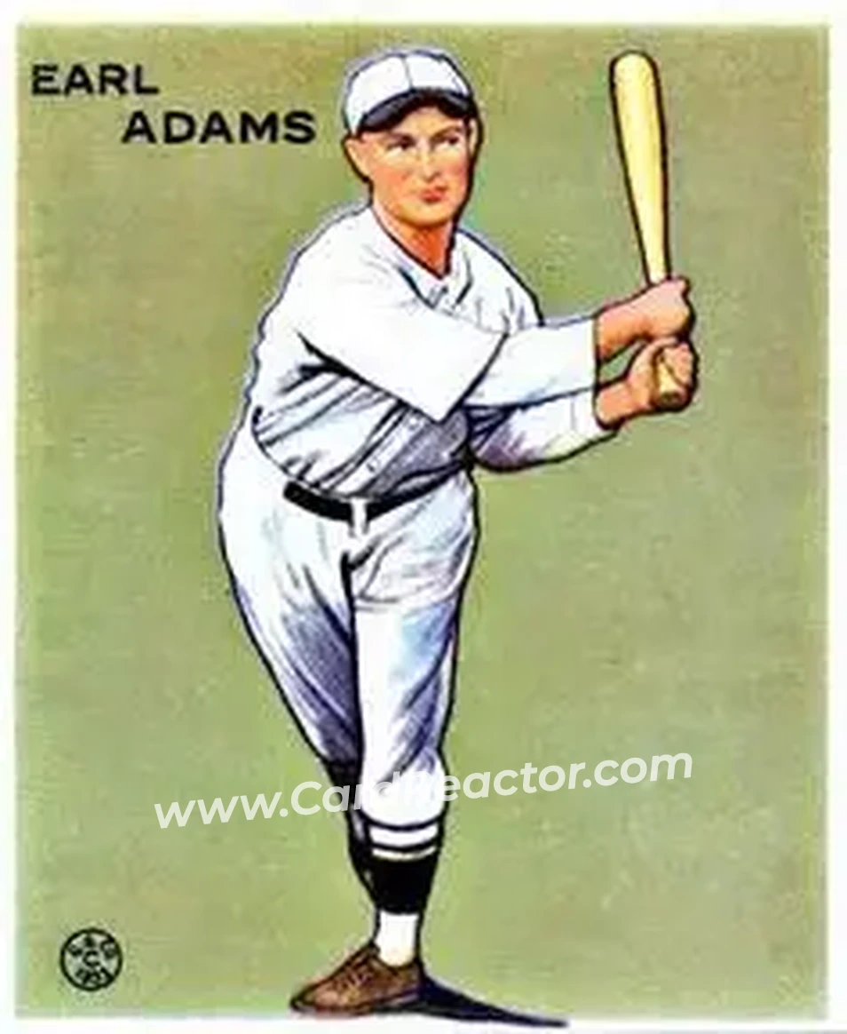 1933 Goudey (R319) #213 Earl Adams