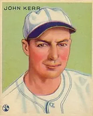 1933 Goudey (R319) #214 John Kerr