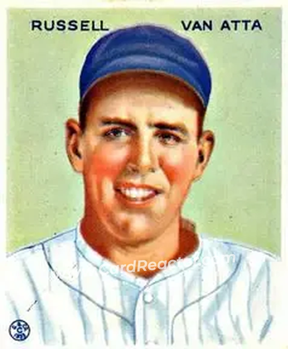 1933 Goudey (R319) #215 Russell Van Atta