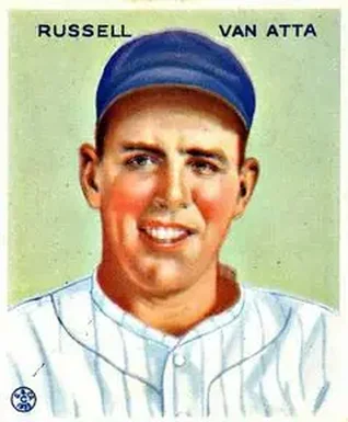 1933 Goudey (R319) #215 Russell Van Atta