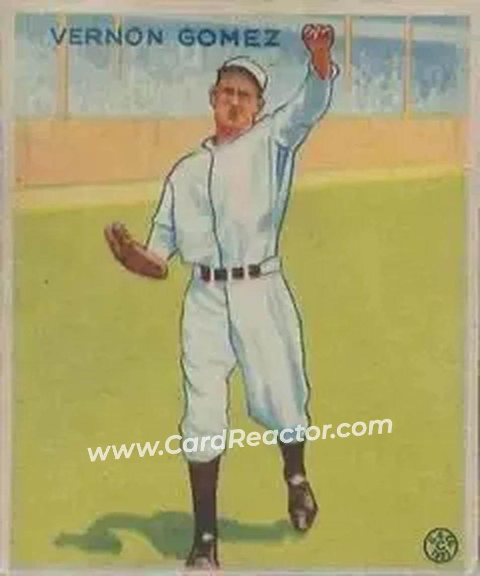 1933 Goudey (R319) #216 Lefty Gomez