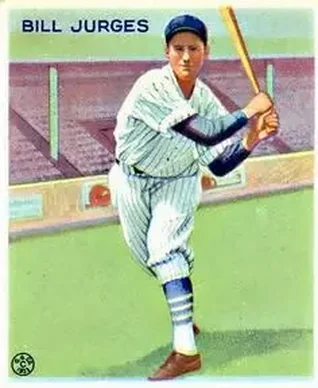 1933 Goudey (R319) #225 Billy Jurges