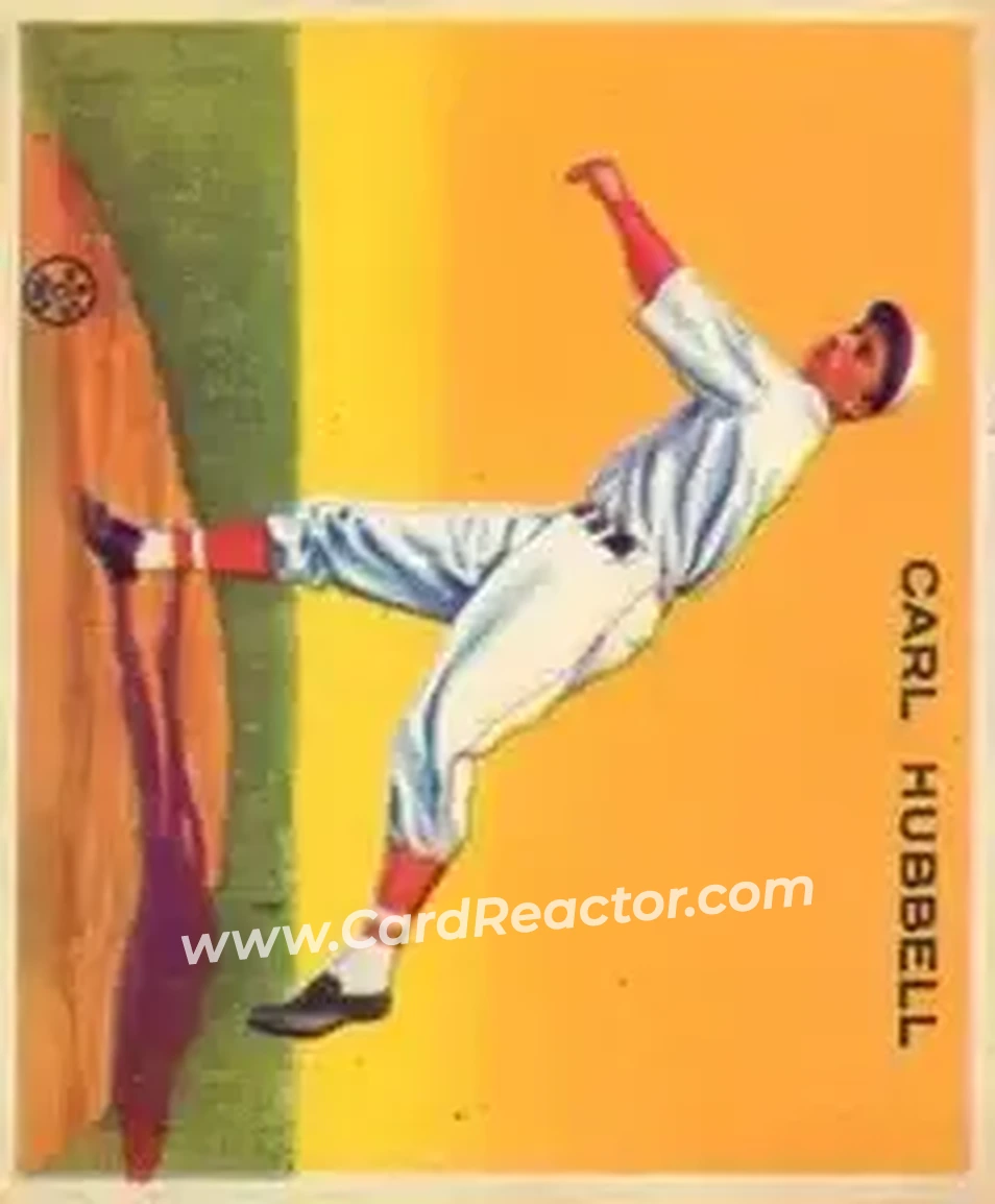 1933 Goudey (R319) #230 Carl Hubbell