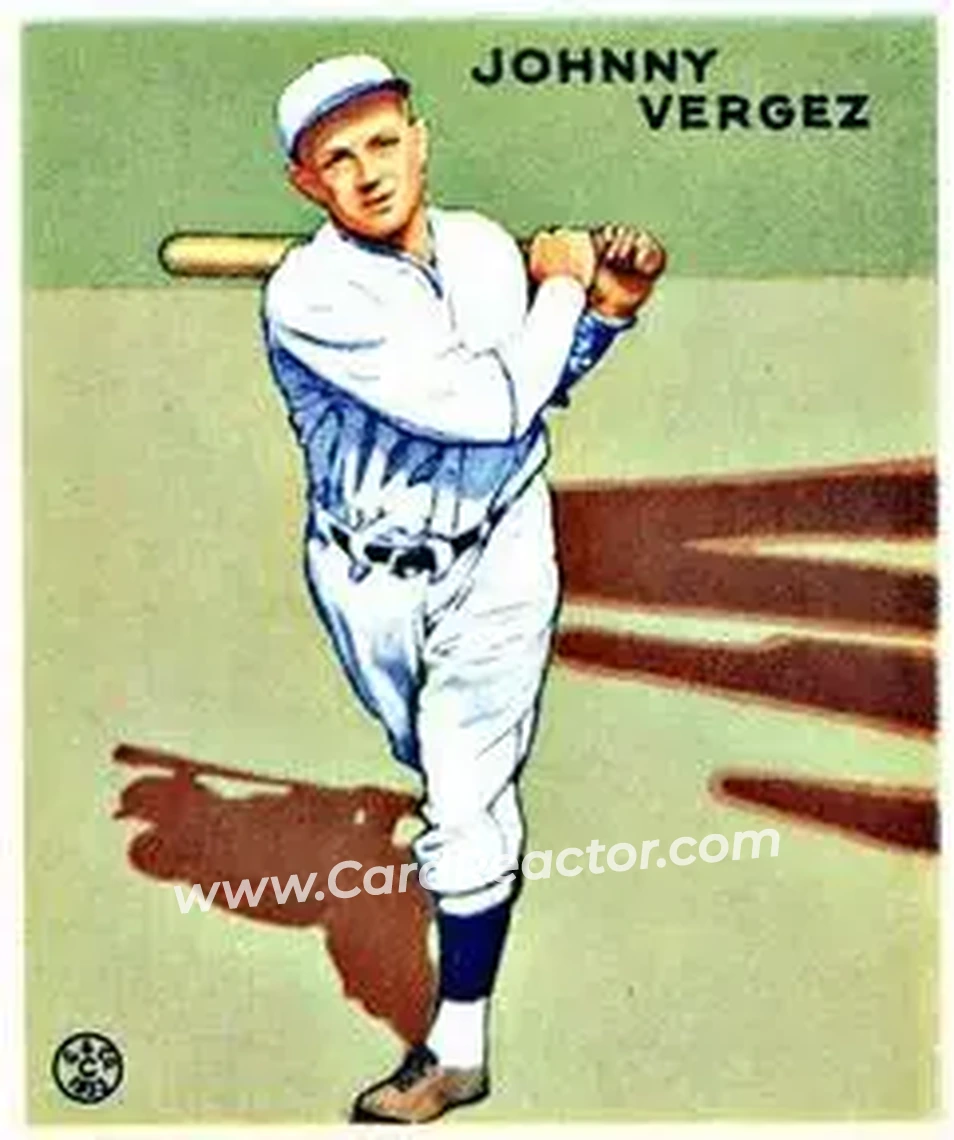1933 Goudey (R319) #233 Johnny Vergez