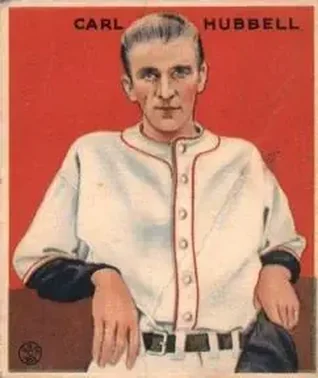 1933 Goudey (R319) #234 Carl Hubbell