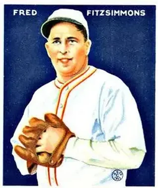 1933 Goudey (R319) #235 Freddie Fitzsimmons