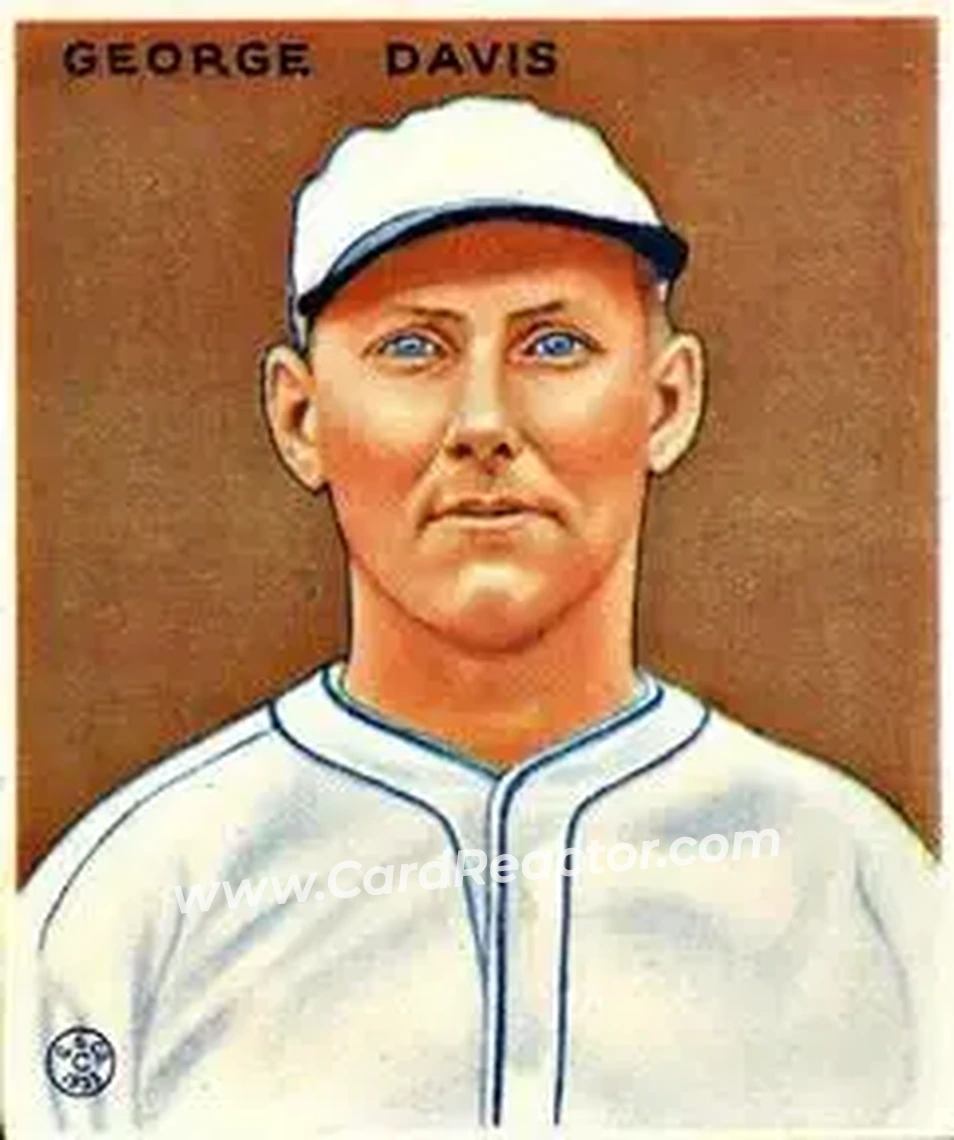 1933 Goudey (R319) #236 George Davis