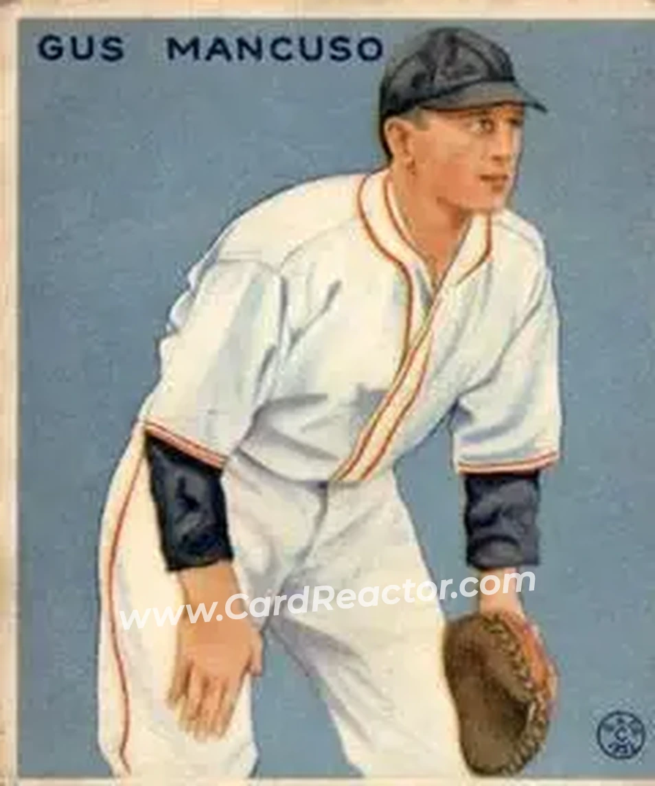 1933 Goudey (R319) #237 Gus Mancuso