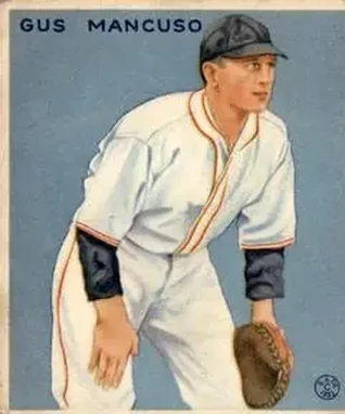 1933 Goudey (R319) #237 Gus Mancuso