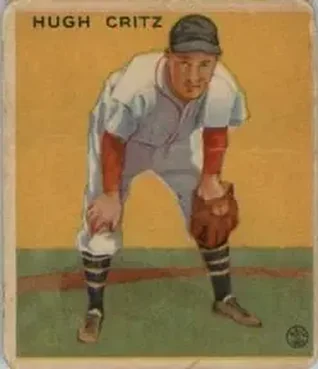 1933 Goudey (R319) #238 Hugh Critz