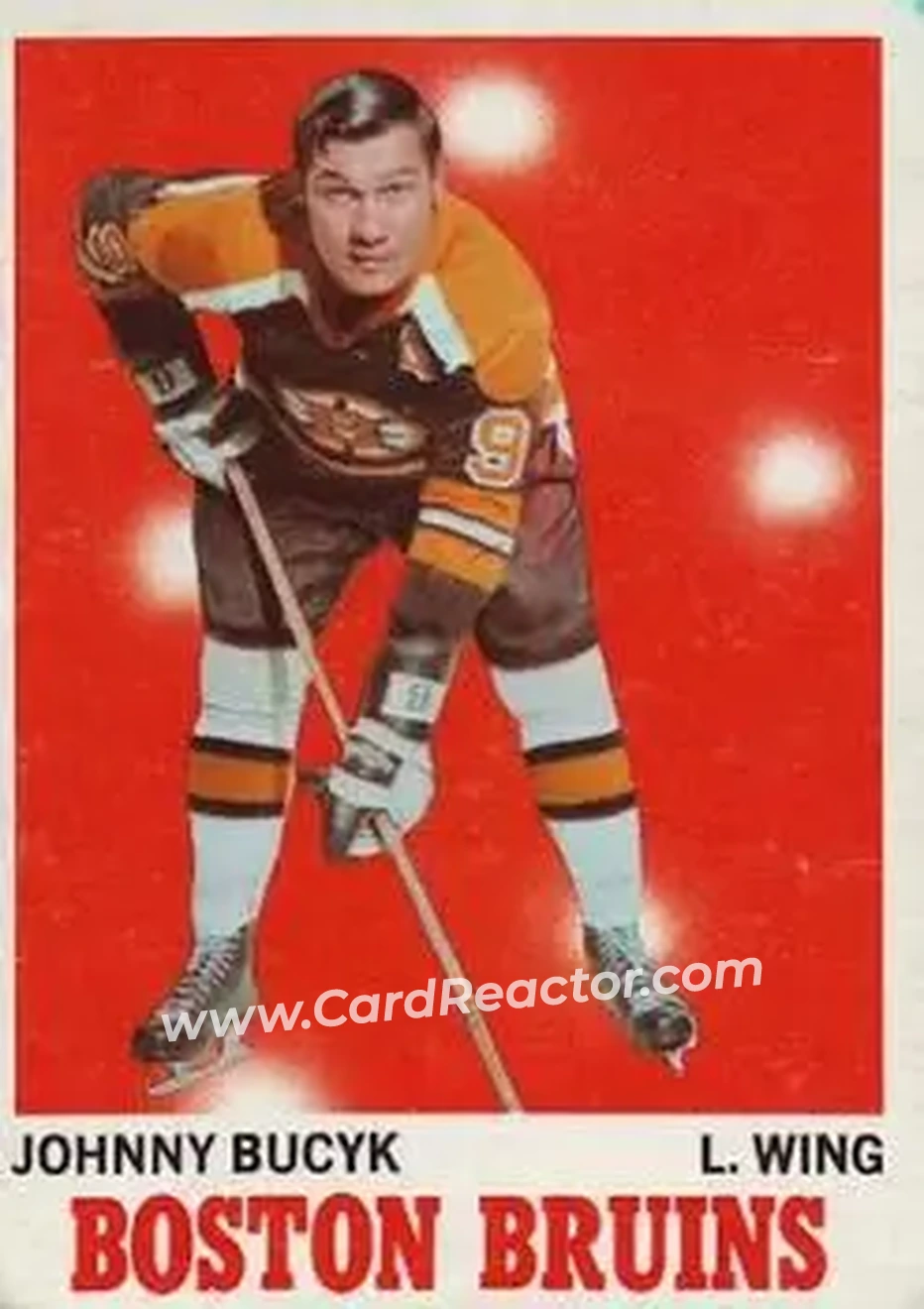 1970-71 Topps #2 Johnny Bucyk