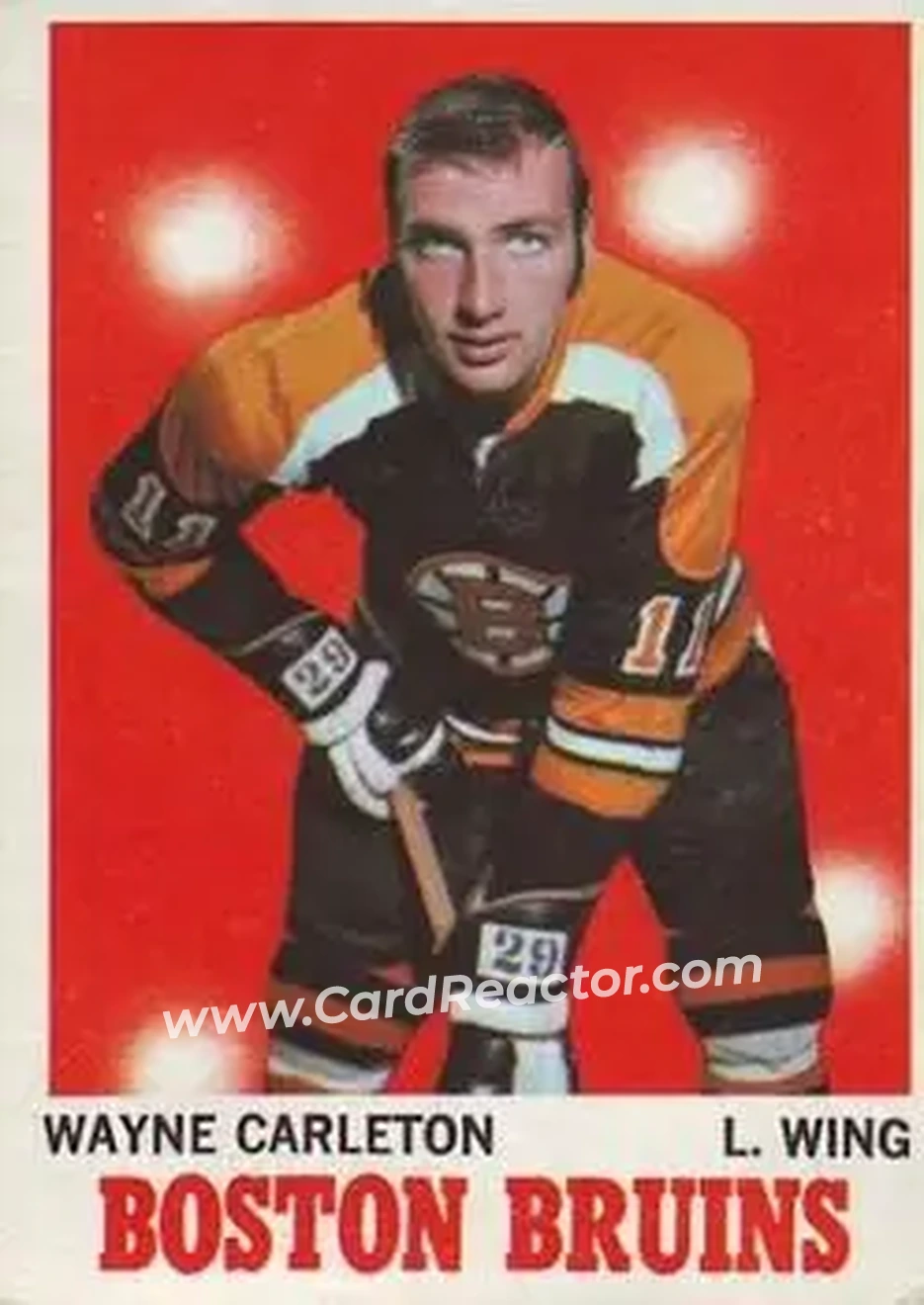 Front of Wayne Carleton