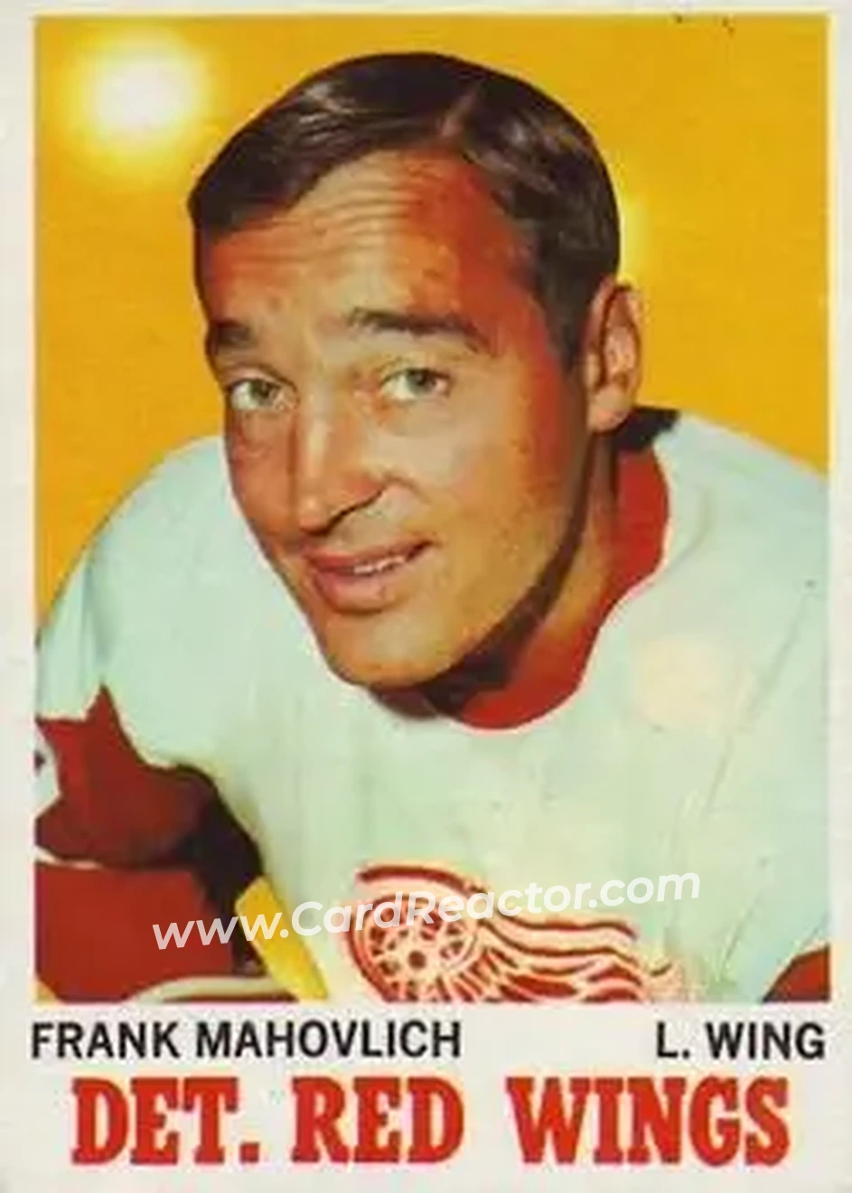 Front of Frank Mahovlich