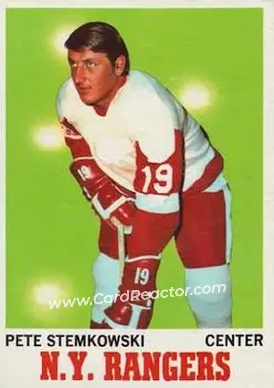 Front of Pete Stemkowski