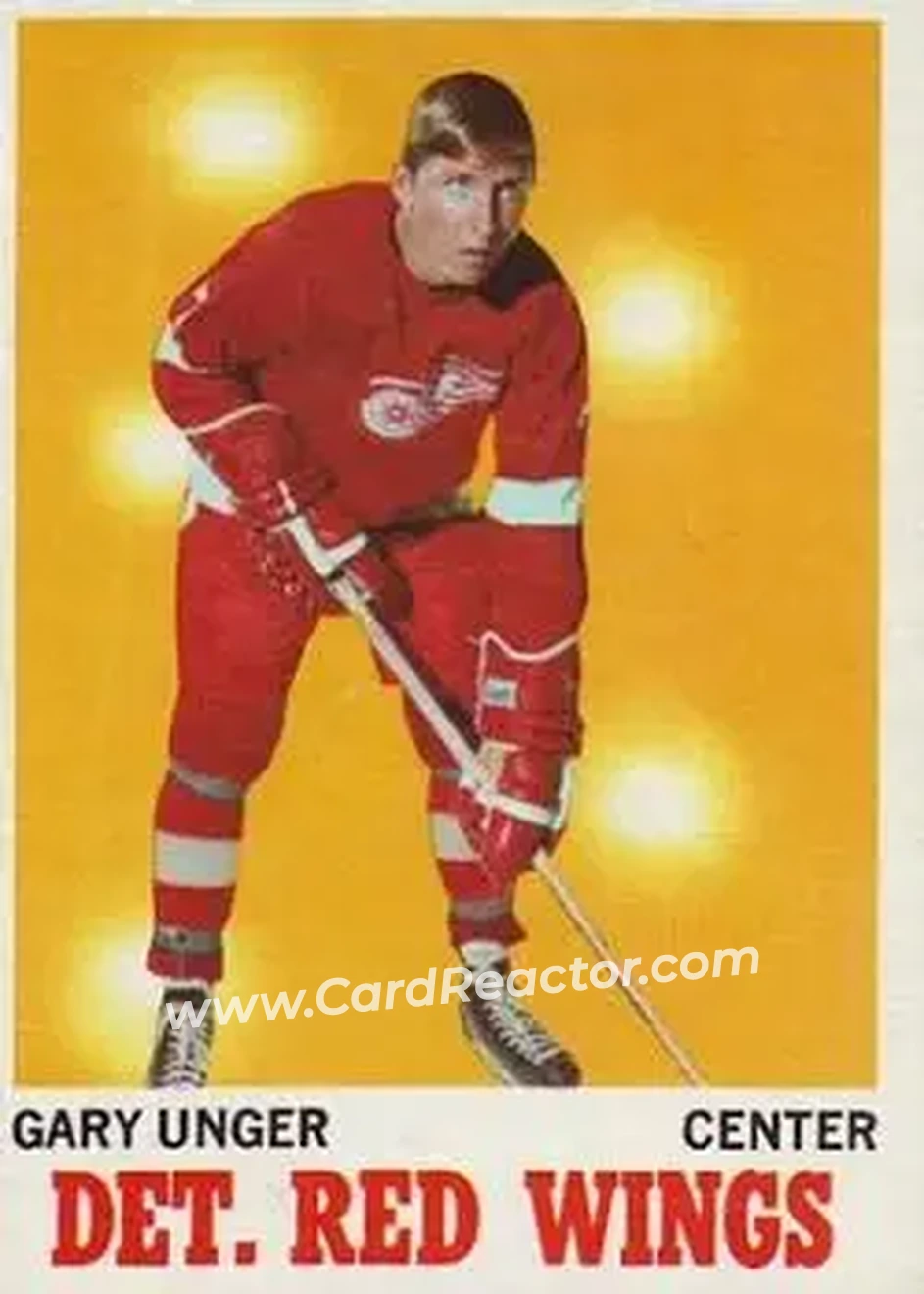 Front of Garry Unger