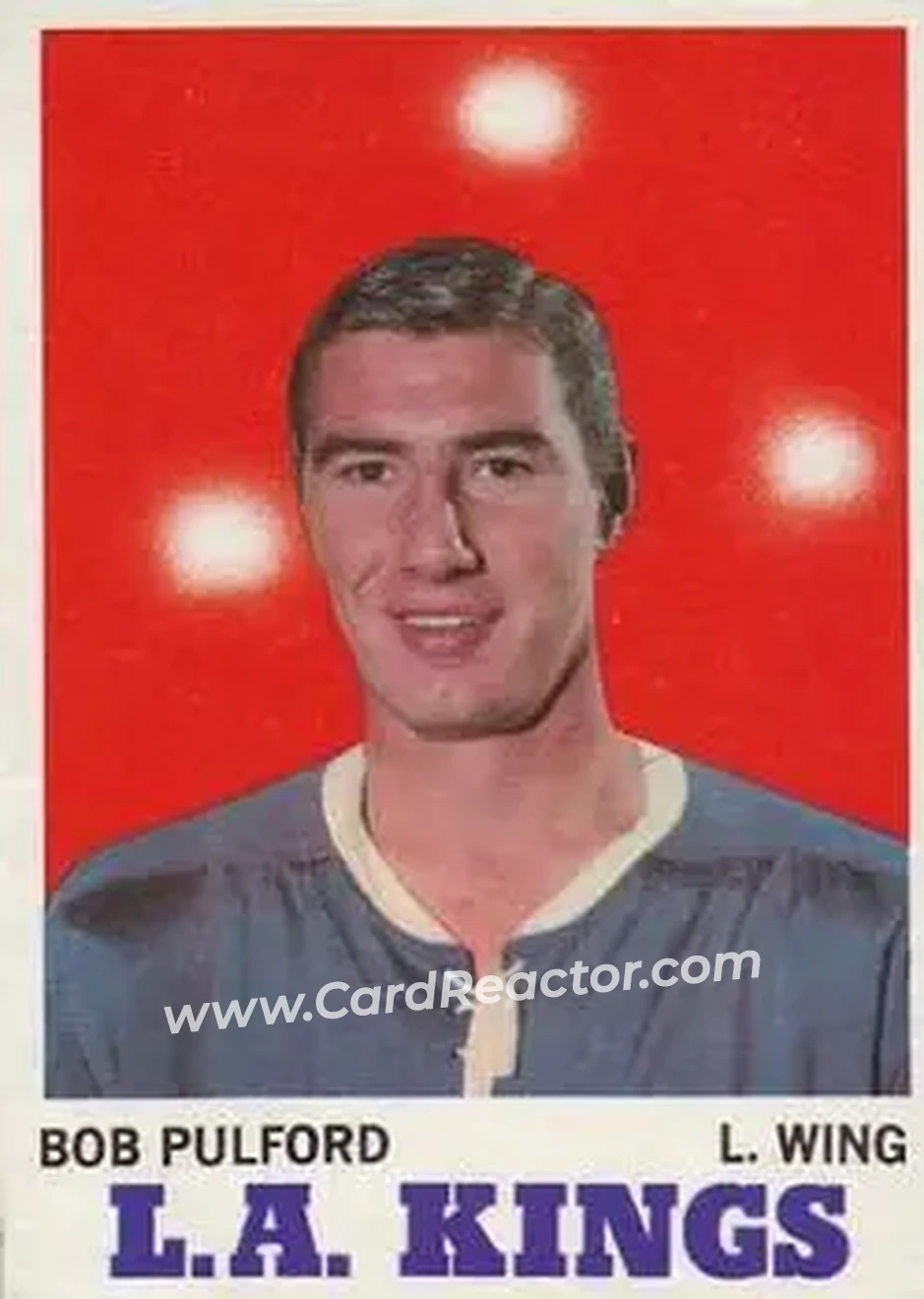 Front of Bob Pulford
