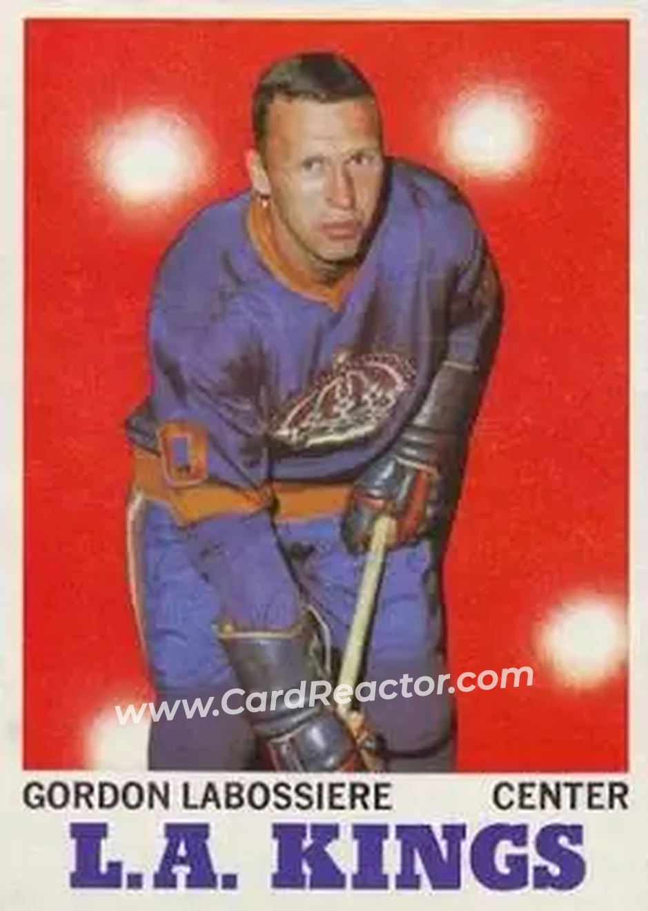 Front of Gordon Labossiere
