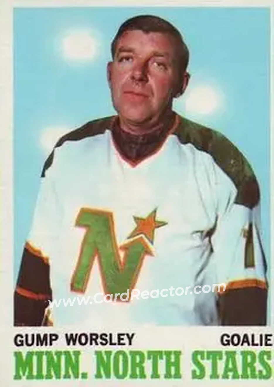 Front of Gump Worsley