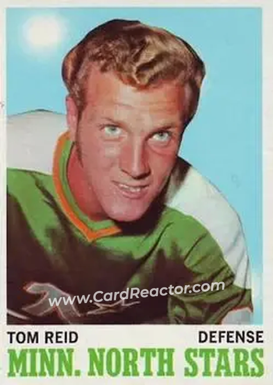 Front of Tom Reid