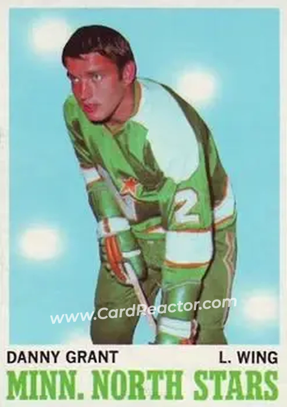 Front of Danny Grant