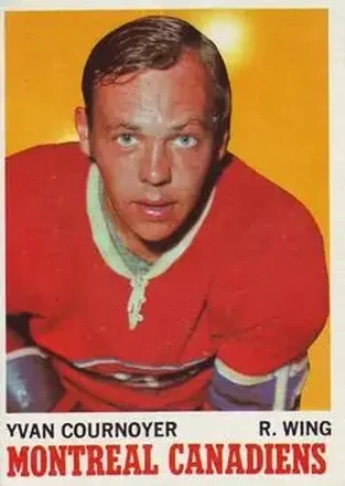 1970-71 Topps #50 Yvan Cournoyer