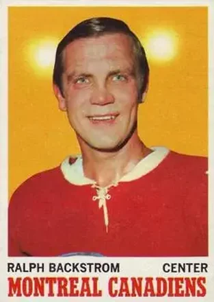 1970-71 Topps #54 Ralph Backstrom
