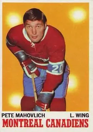 1970-71 Topps #58 Pete Mahovlich