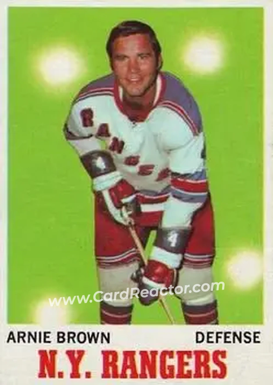 Front of Arnie Brown