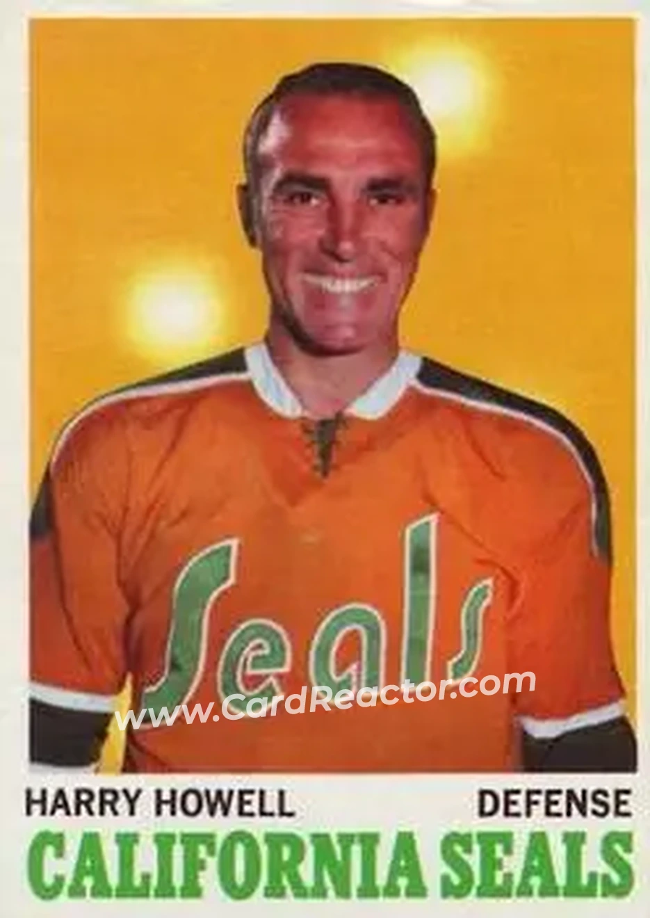 Front of Harry Howell