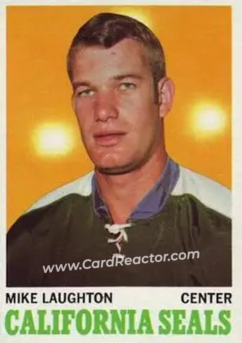 Front of Mike Laughton