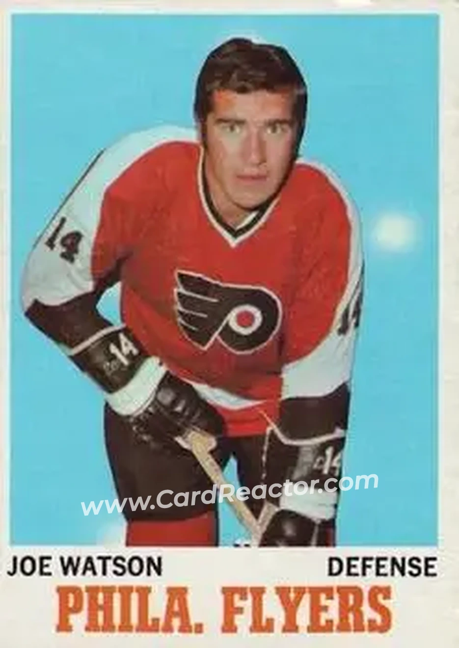 Front of Joe Watson