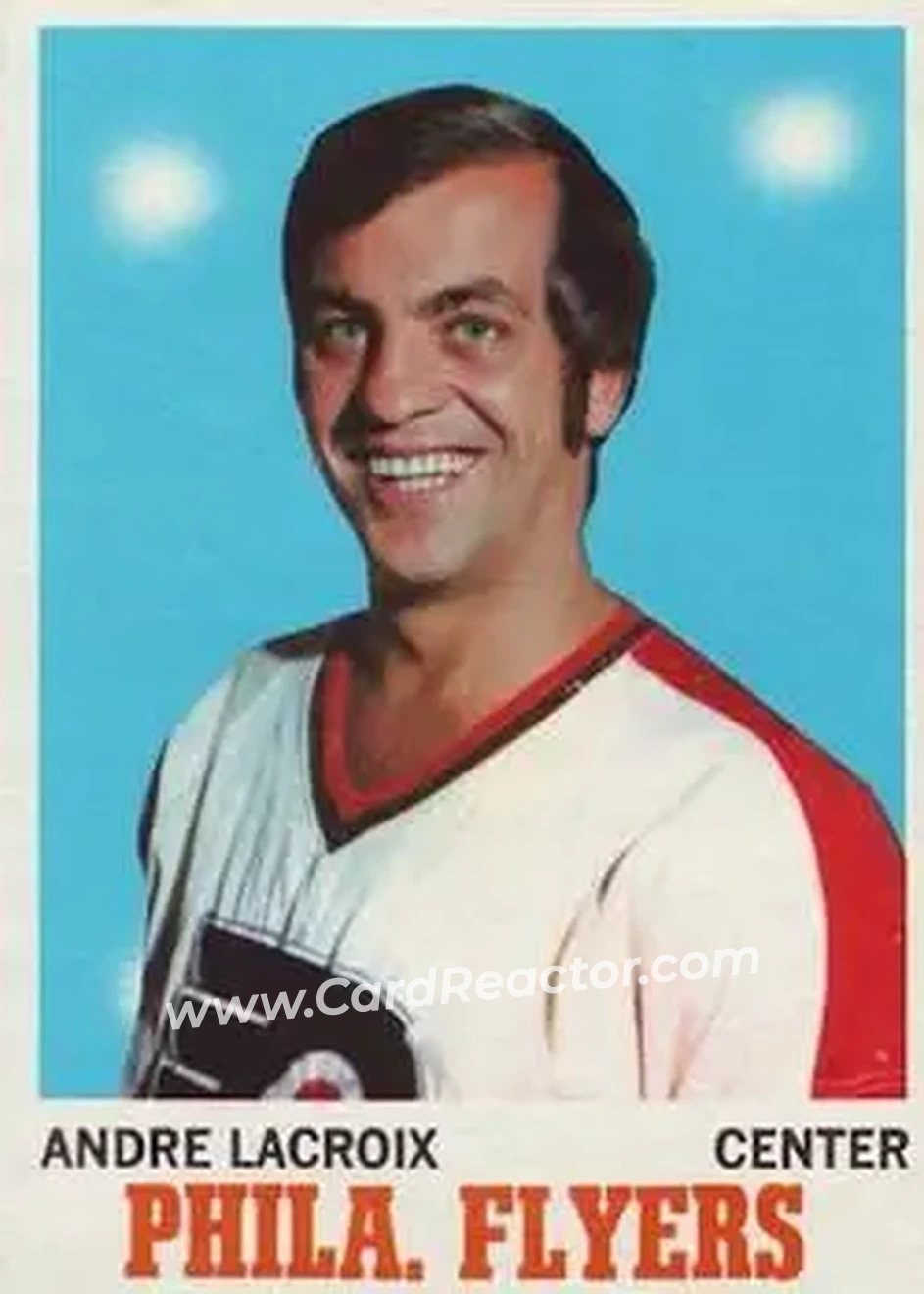 Front of Andre Lacroix